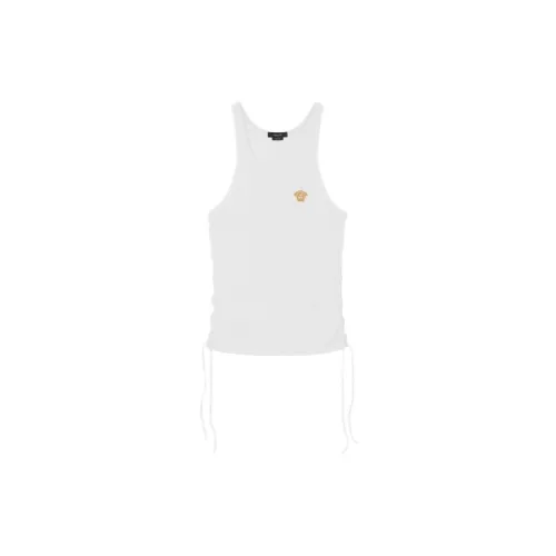 VERSACE Tank Tops Men White