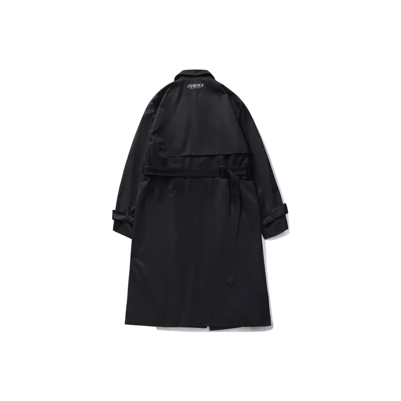 Guuka Trench Coats Men Black-1