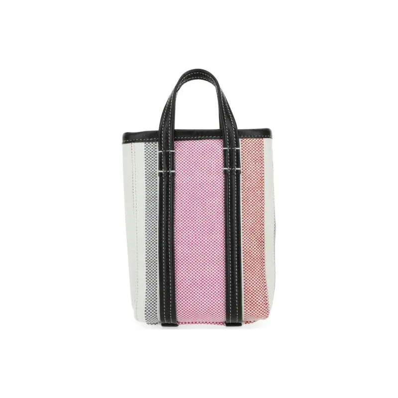 Balenciaga Barbes Lambskin Trim Cell Phone Pouch Handbag Women's Multicolor-2