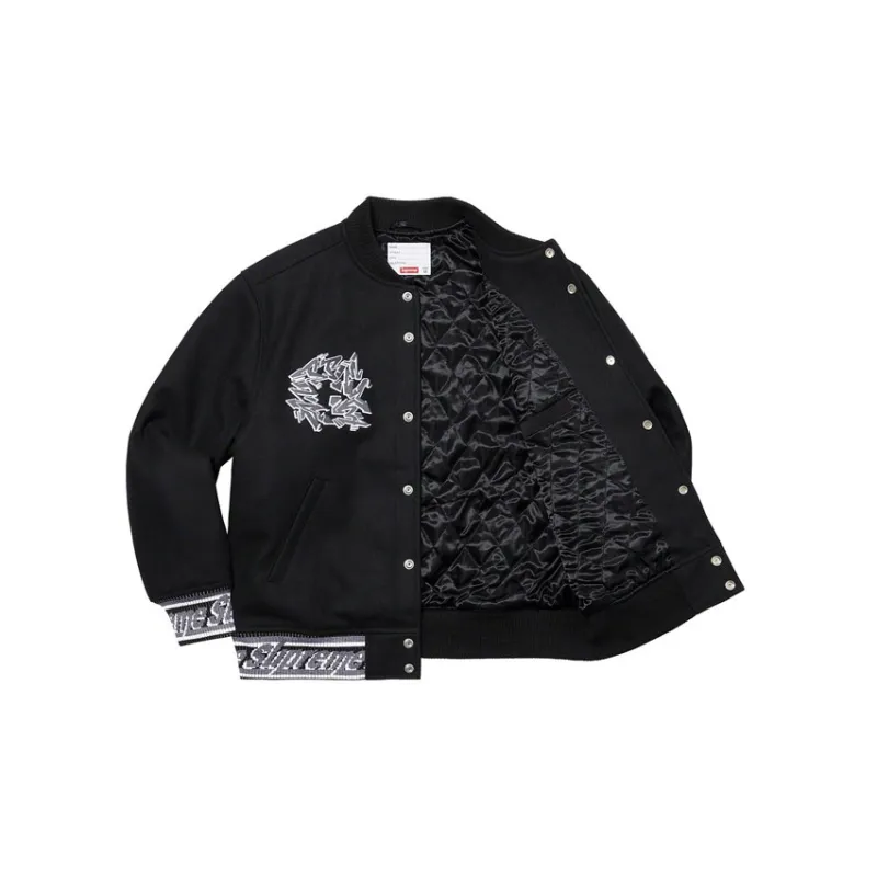 Supreme Support Unit Varsity Jacket-5