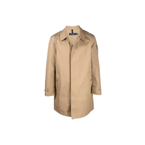 Polo Ralph Lauren Trench Coats Men Khaki