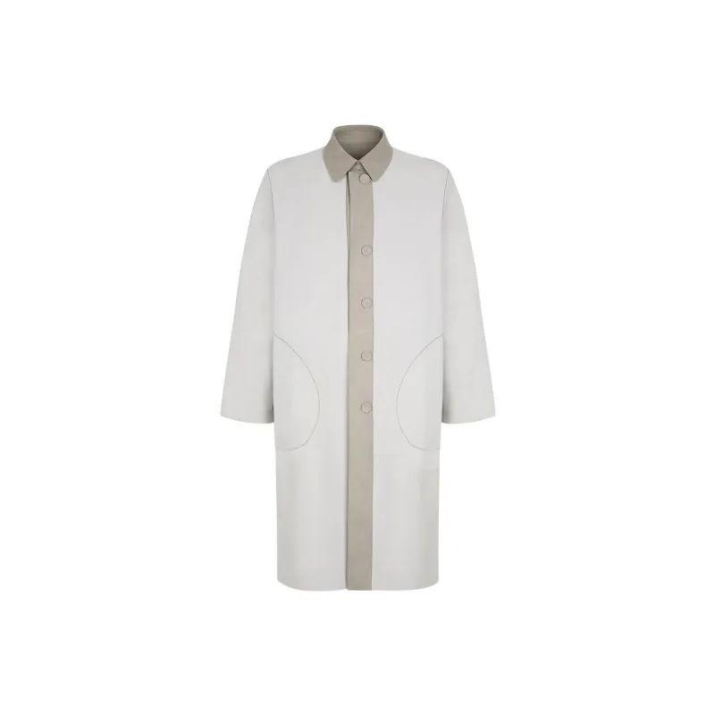 FENDI SS22 Trench Coat Men's Gray-2