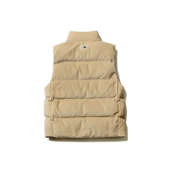 MLB Boston Red Sox Vests Unisex Khaki-1
