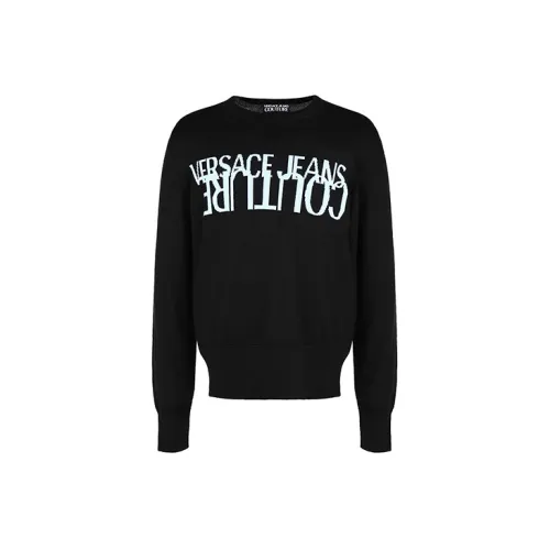 VERSACE JEANS COUTURE Sweaters Men Black