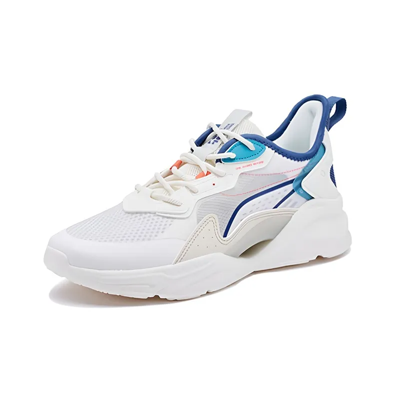 361° Breathable And Wear resistant Low Top Casual Shoes Men's Industrial Blue-1