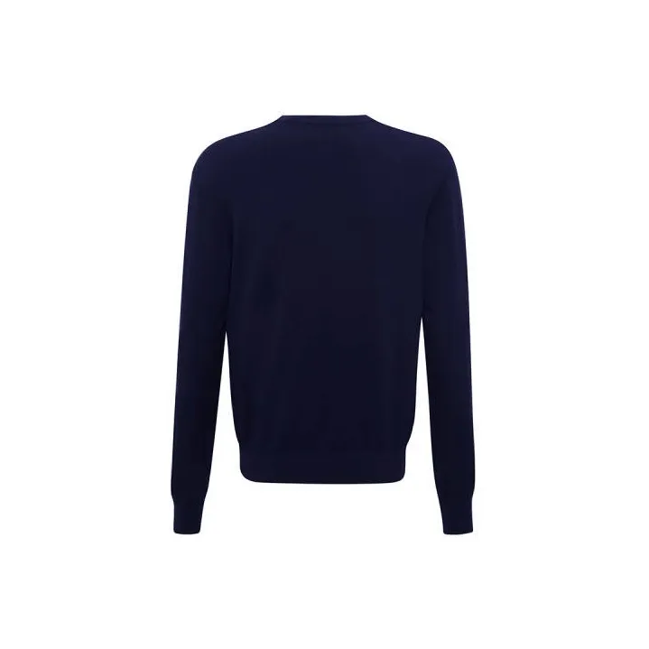 EMPORIO ARMANI Fitted Knitwear Men's Blue-1