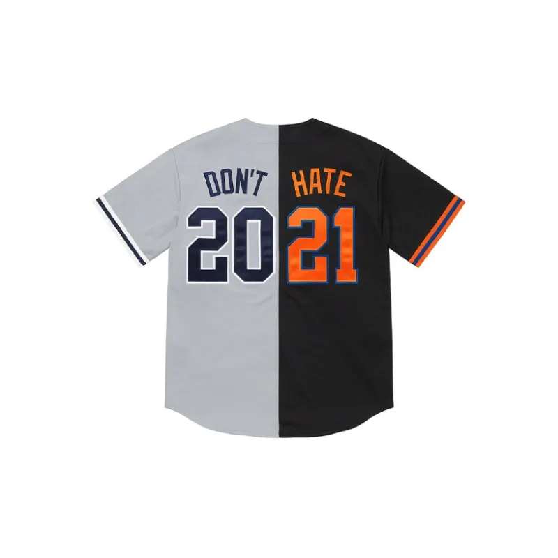 Supreme Don't Hate Baseball Jersey-1