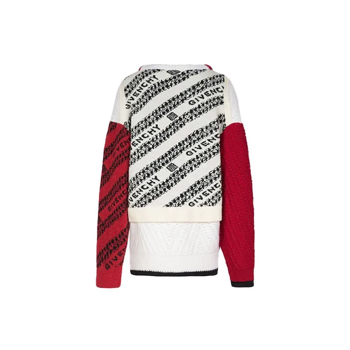 Givenchy Sweaters Men Red-1