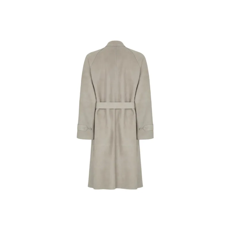 FENDI SS22 Trench Coat Men's Gray-1