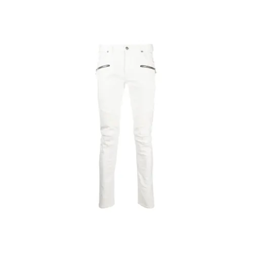 BALMAIN Jeans Men White