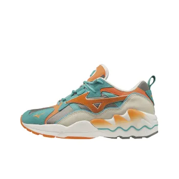 Wave Rider Mizuno 1 S 'Steel Grey Orange Clown Fish'