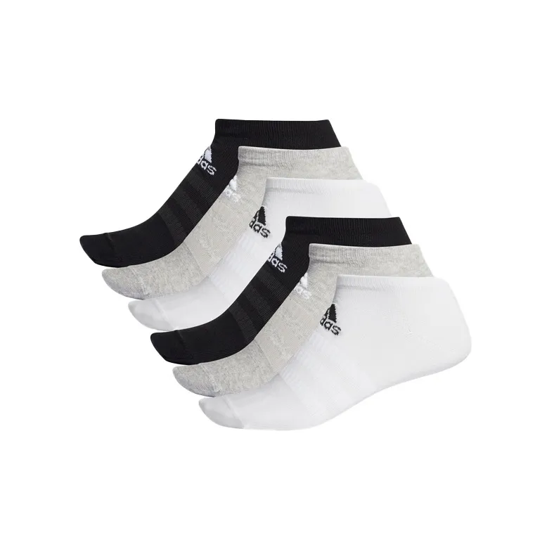Adidas Ankle Socks Unisex Black White Gray-0
