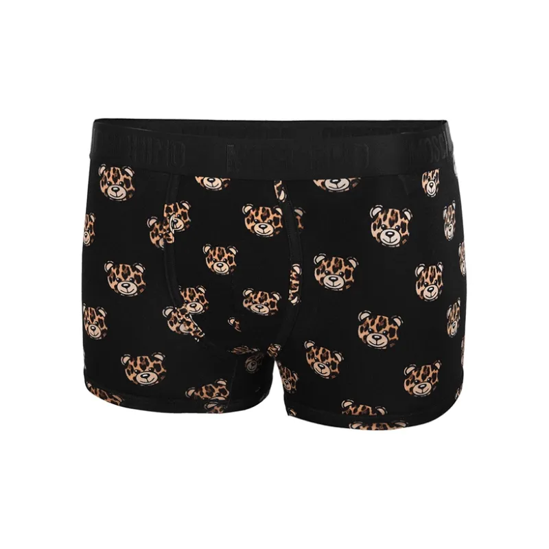 MOSCHINO Men's Underwear Boxer Briefs Black-1