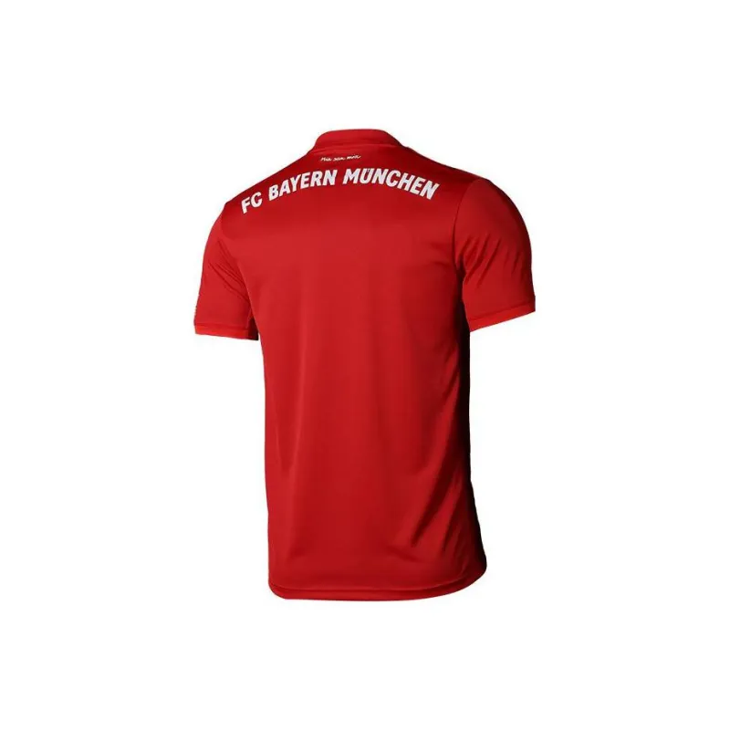 Adidas Bayern Munich Black Bayern Soccer Collection Soccer Jersey Men's Red-1