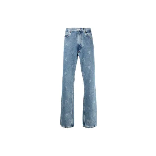 Martine Rose Jeans Men Blue