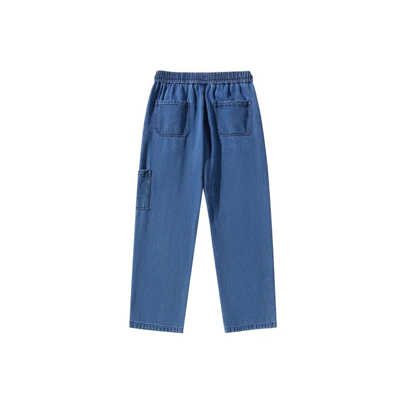 The Secret Order Of The Teddy Bear Straight Jeans Unisex-6