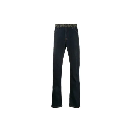 FENDI Jeans Men Blue