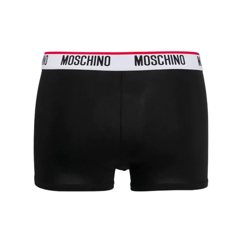 MOSCHINO Logo waistband Briefs Pack Of Two-2