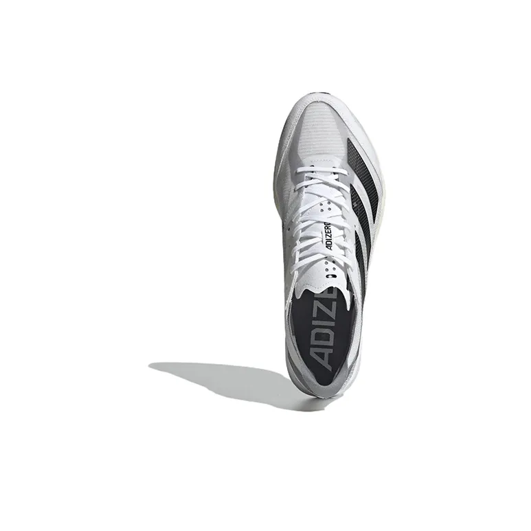 Adidas Adizzero Adios 7 Cloud White Black Grey-4