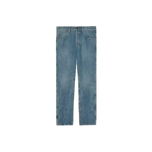 GUCCI Jeans Men Blue