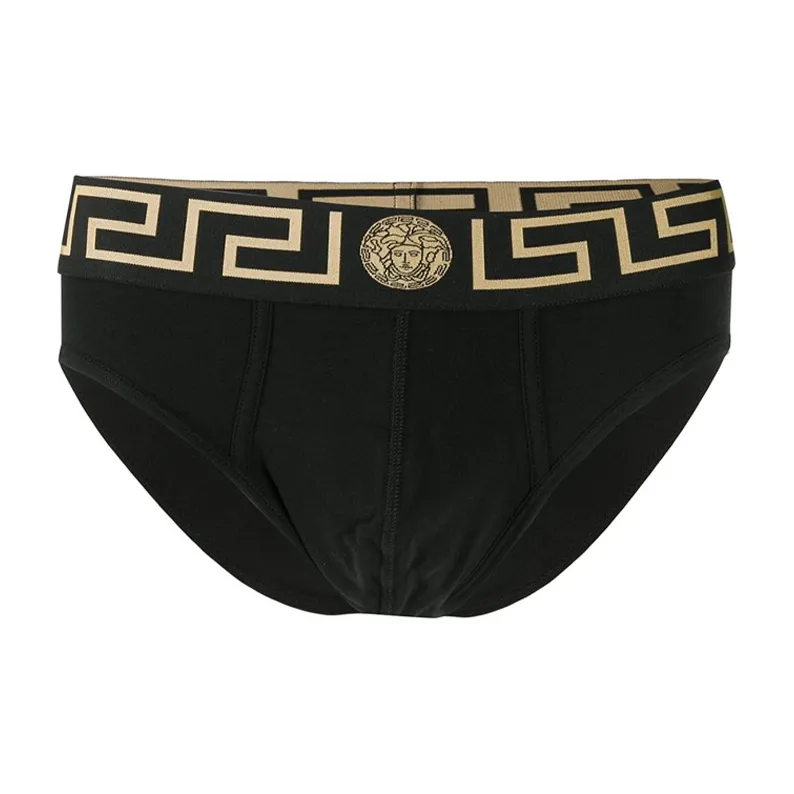 VERSACE Medusa Waistband 3 Pack Briefs-1