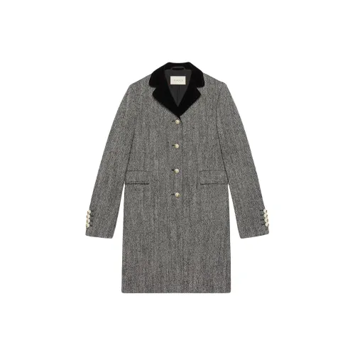 GUCCI Coats Women's Gray