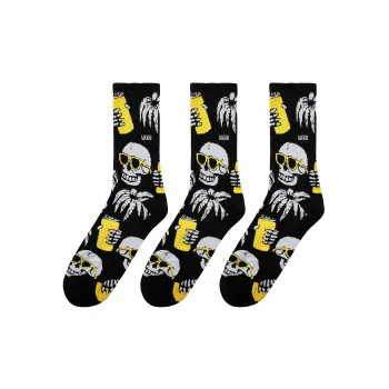 Vans Mid-Calf Socks Men's Black