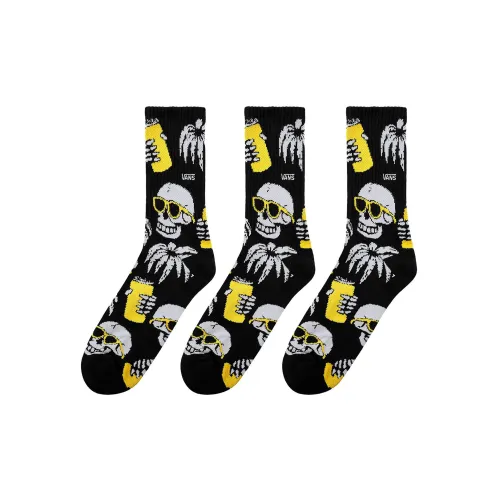 Vans Mid-Calf Socks Men's Black