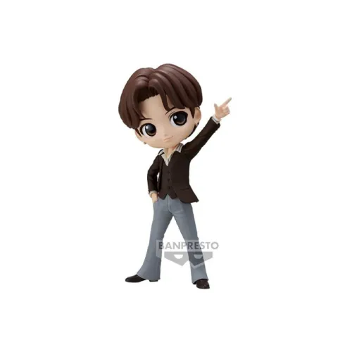 BANPRESTO Eyewear Factory Q Posket BTS TinyTan Minyunqi Suga B Version Chibi Figures 14cm