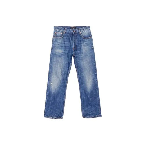 Balenciaga Jeans Men Blue