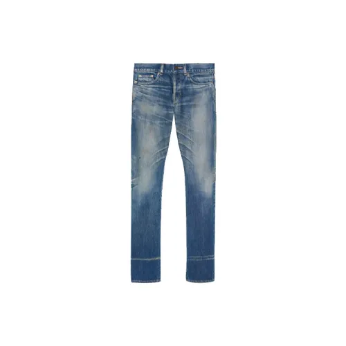 SAINT LAURENT Jeans Men Blue