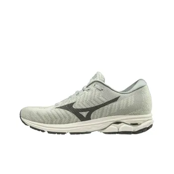 Mizuno Wave Rider Waveknit 3 Anti-Slip Wear-Resistant Low-Top Running Shoes Men's Light Green Gray
