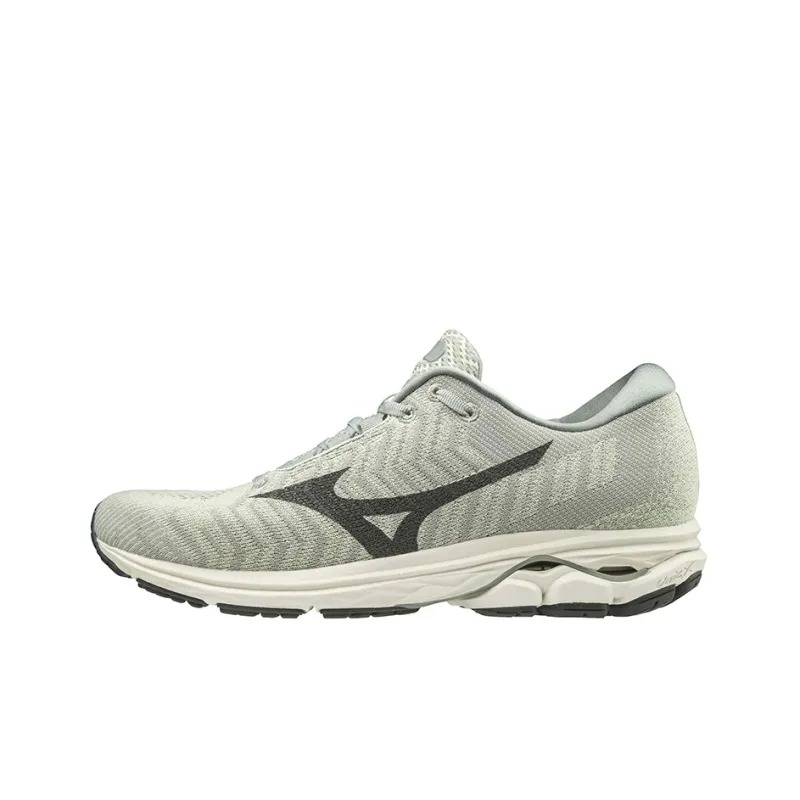 Mizuno Wave Rider Waveknit 3 Anti-Slip Wear-Resistant Low-Top Running Shoes Men's Light Green Gray-0