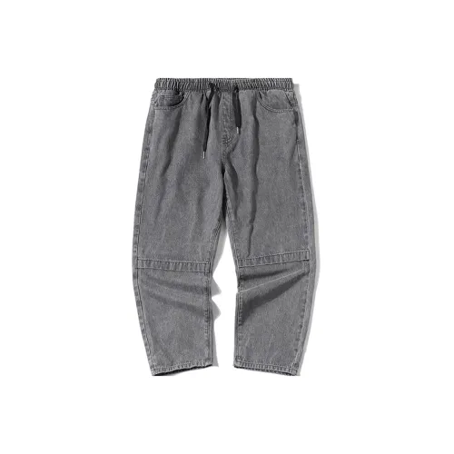N-MAX GONGXIDAYE Straight Jeans Men's Black Gray Color