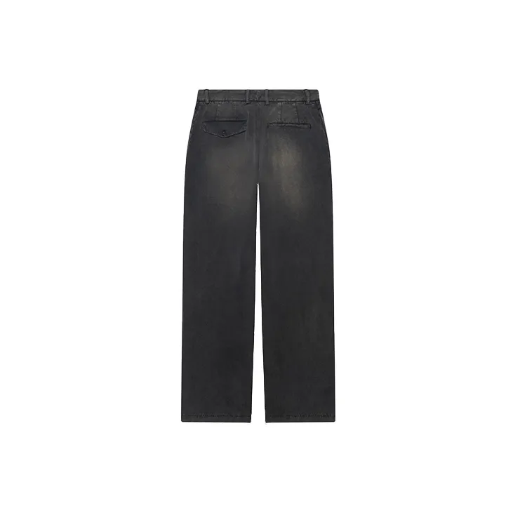 Balenciaga Worn Out Cotton Knit Trousers-1