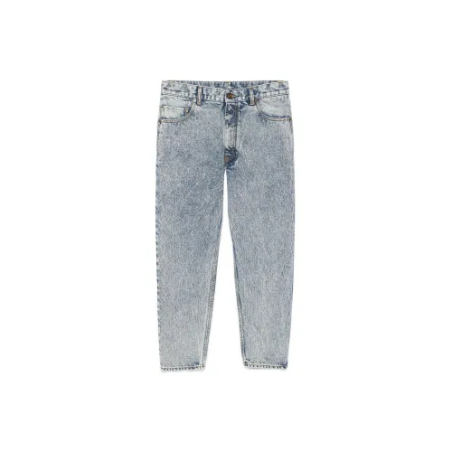 SAINT LAURENT Jeans Men Marble Blue