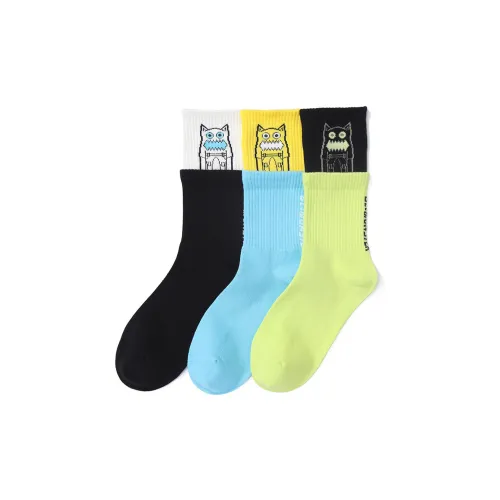 BIRDTALK Unisex Mid-Calf Socks