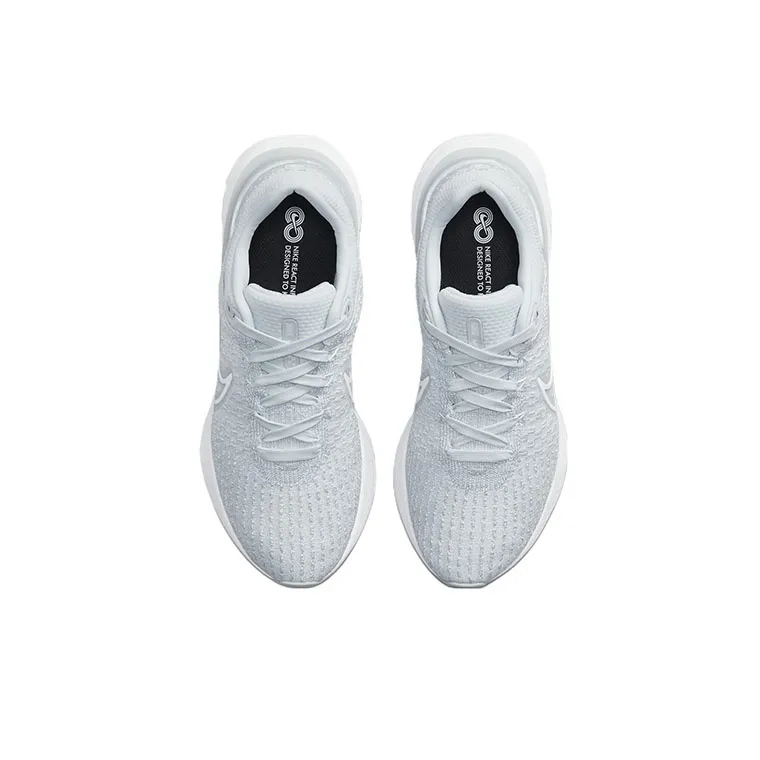 Nike React Infinity Run Flyknit 3 'Pure Platinum' Women's-3