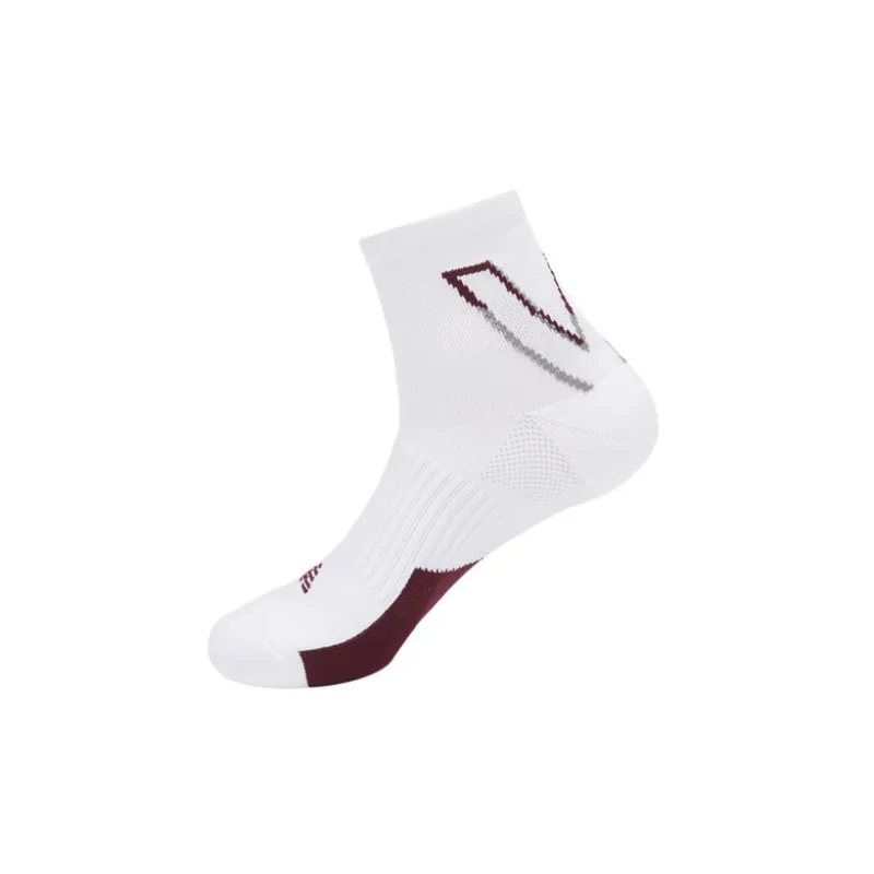 New Balance Ankle Socks Men's 3 Pack Red Brown/White/Black-4