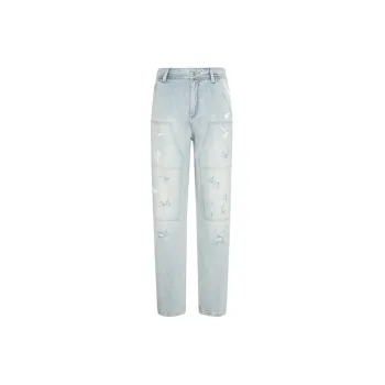 RARE SS22 Ripped Pants Jeans Men's Light Blue