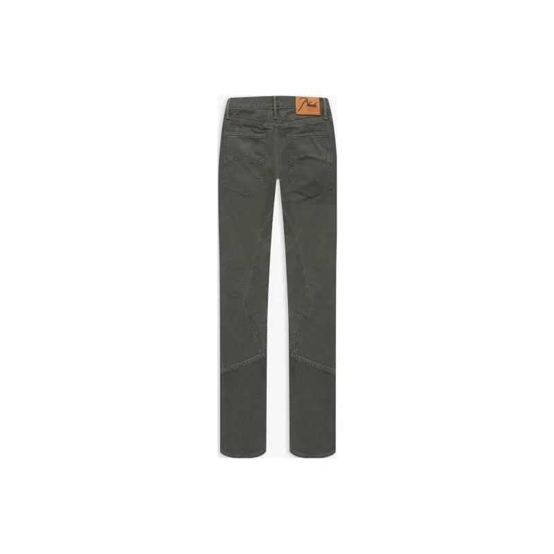 RHUDE Jeans Unisex Olive-1