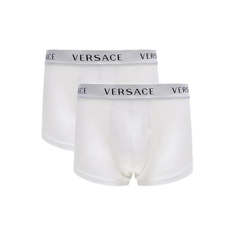 VERSACE Underpants Men's 2 Pack White-0