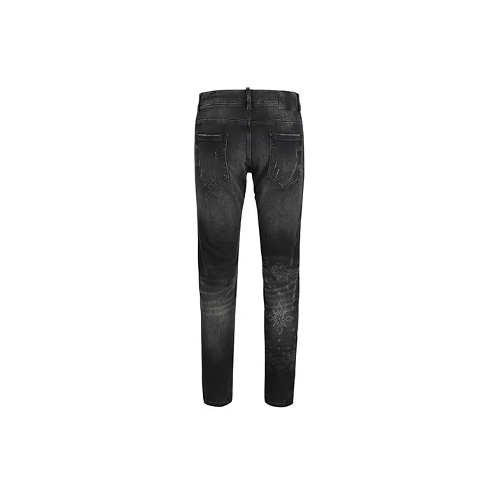 LIUREGALI Jeans Men Black-1
