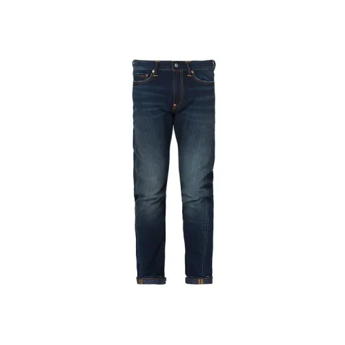 EVISU Jeans Men Denim Blue