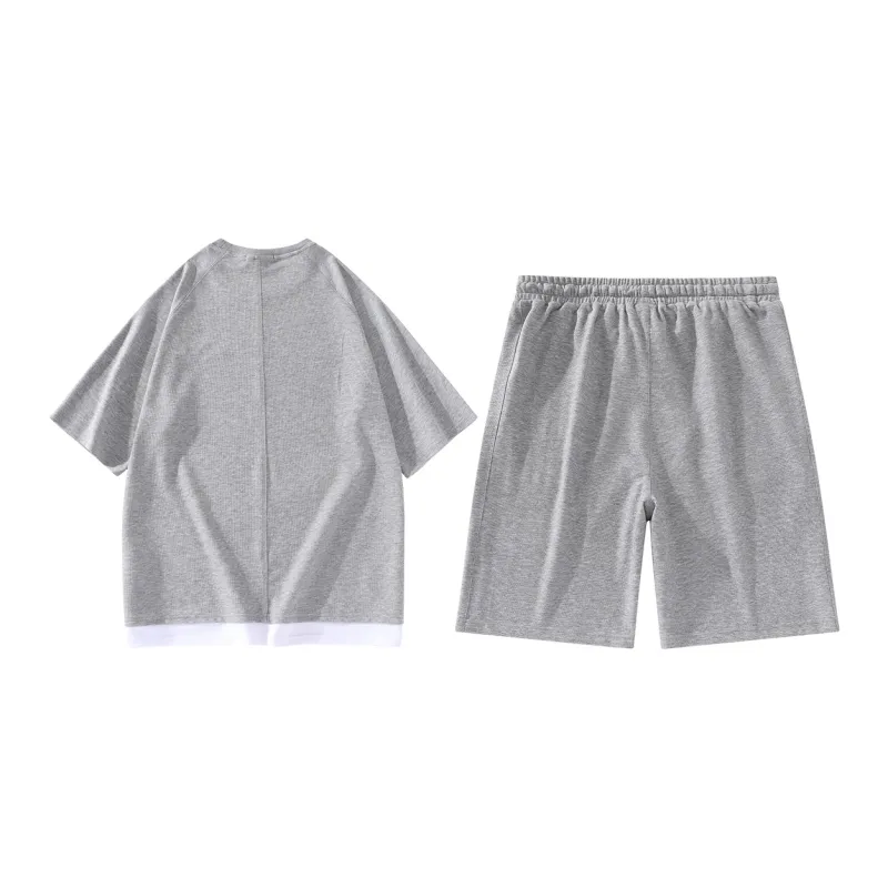 SCRM Mock Two Piece Set Summer Unisex-5