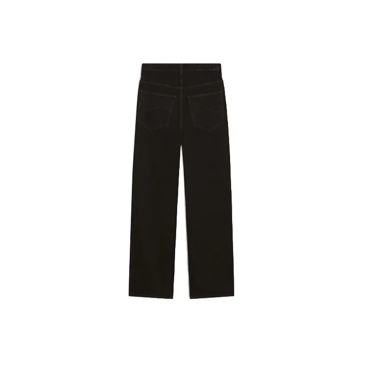Balenciaga Jeans Loose Fit Style Unisex Black-1