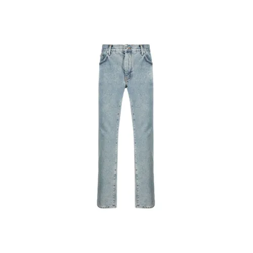 OFF-WHITE FW21 Jeans Men Blue