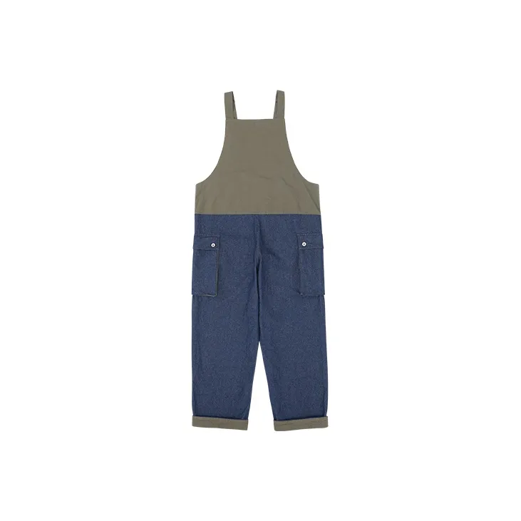PROS BY CH Overalls Jeans Unisex Army Green-1