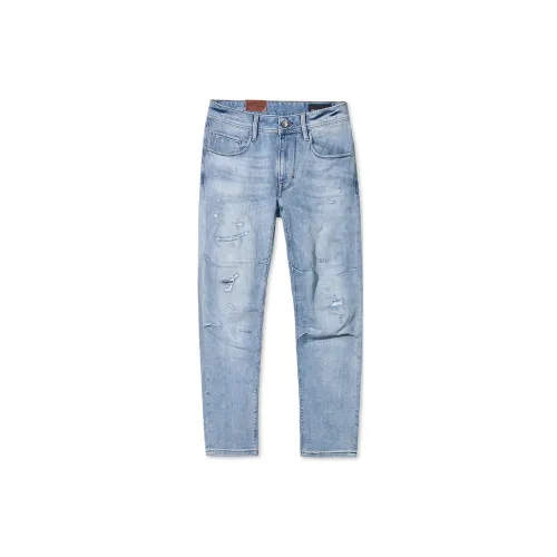 ABLE JEANS Jeans Men Washed Light Indigo