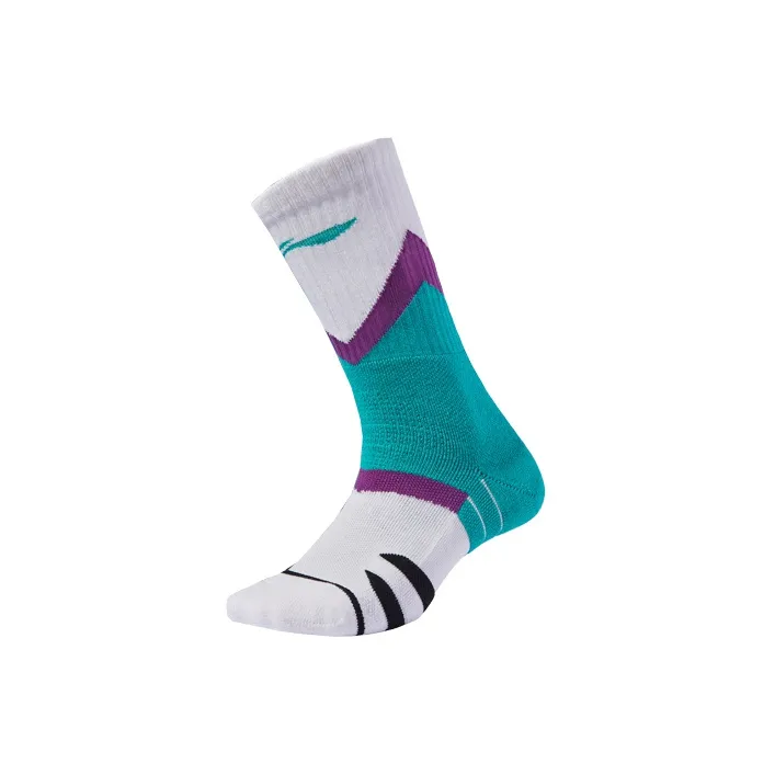LiNing Odor Resistant Stocking Spring Summer Fall And Winter Men's Combo Set White Green Multicolor-3